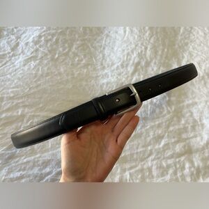 RALPH LAUREN | Men’s 50 | Black Dress Belt Full Grain Leather Classic Casual